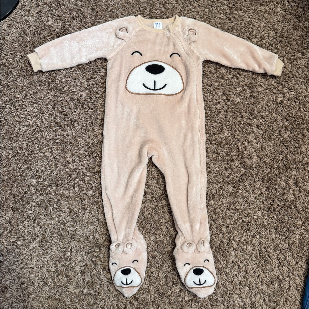Toddler Bear Footie Pajamas